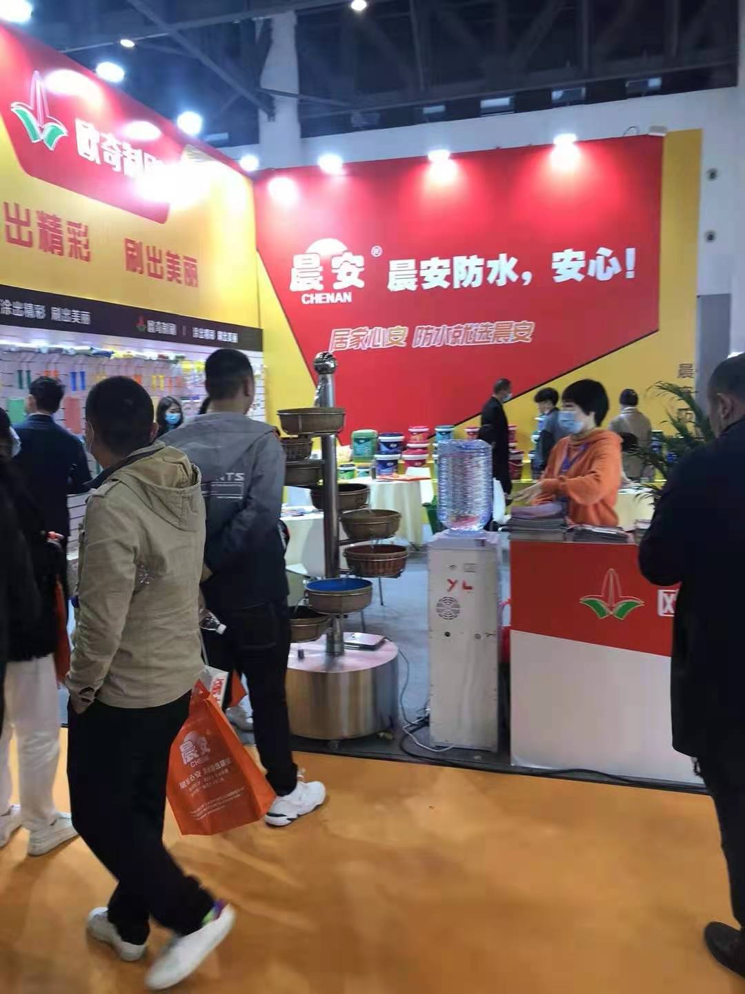 晨安防水成都建博會