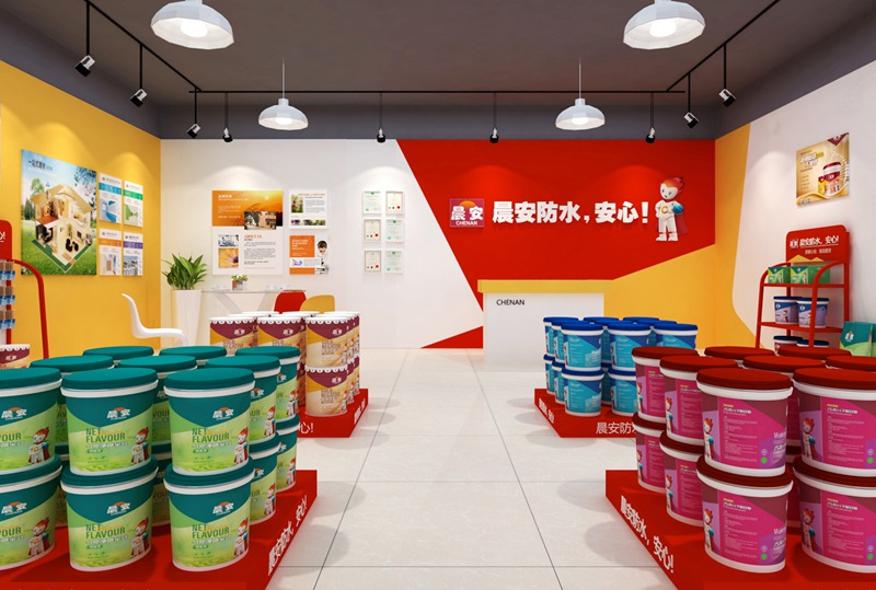 防水涂料店選址問題